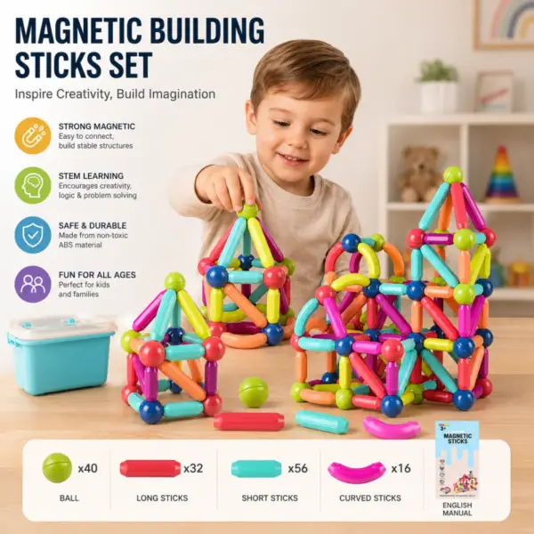Magnetic Toys 25-Pcs Set