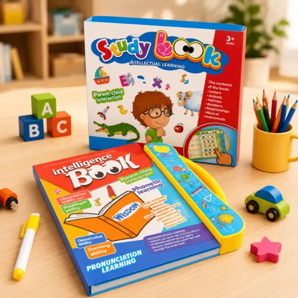 Children's Early Education English Point Reading Toy Smart Audio eBook Learning Book Talking Pen Books For Kids
