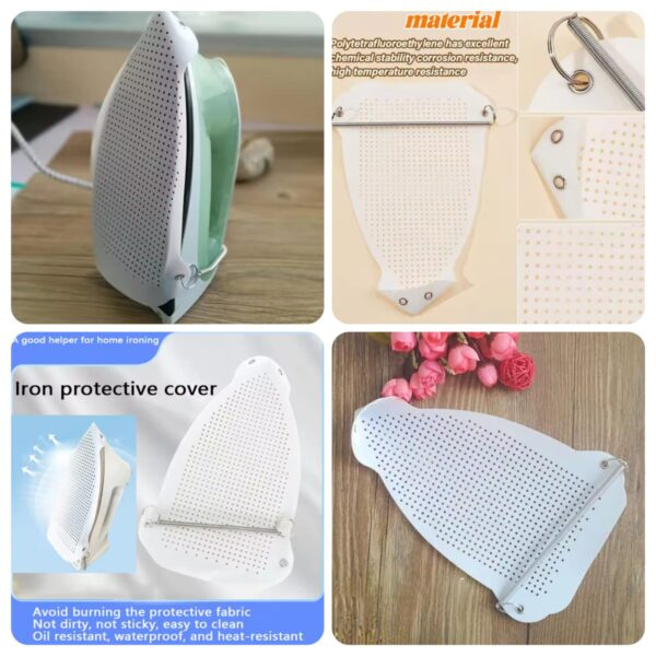 Teflon Iron Cover – Non-Stick Ironing Shoe Protector for Steam & Dry Irons | Fabric Protection Cover