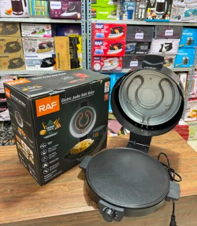 30CM Non-Stick Electric Arabic Roti Maker 1800W – RAF Automatic Bread, Chapati & Tortilla Maker.zommart.com